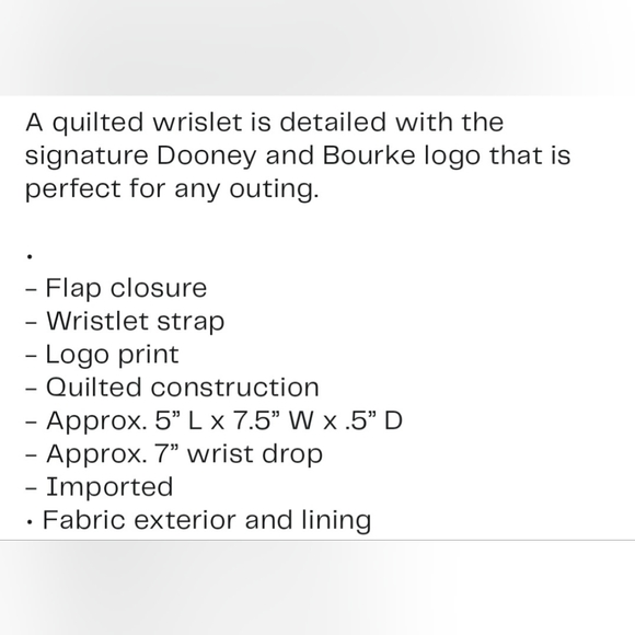 Dooney & Bourke wristlet wallet - Picture 10 of 10